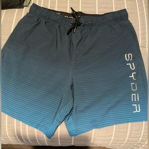 Spyder Blue Swim Shorts